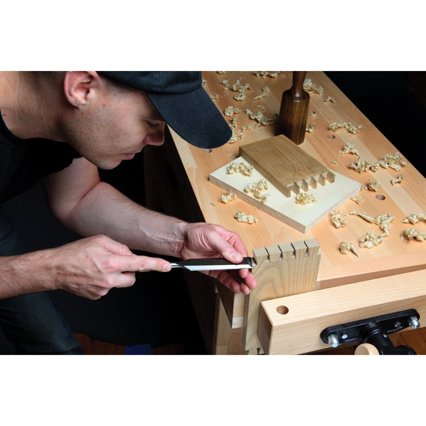 Stanley 16-791 Hornbeam Wood Sweetheart 750 Series Socket Chisel Set, (4 Piece)