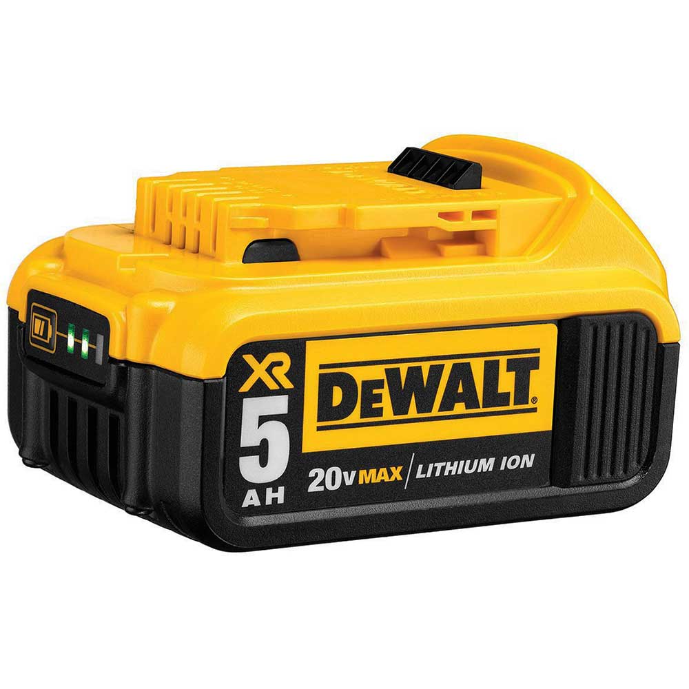 DeWALT DCB205-2CK 20V 5.0Ah Premium XR Lithium-Ion Battery Starter Kit