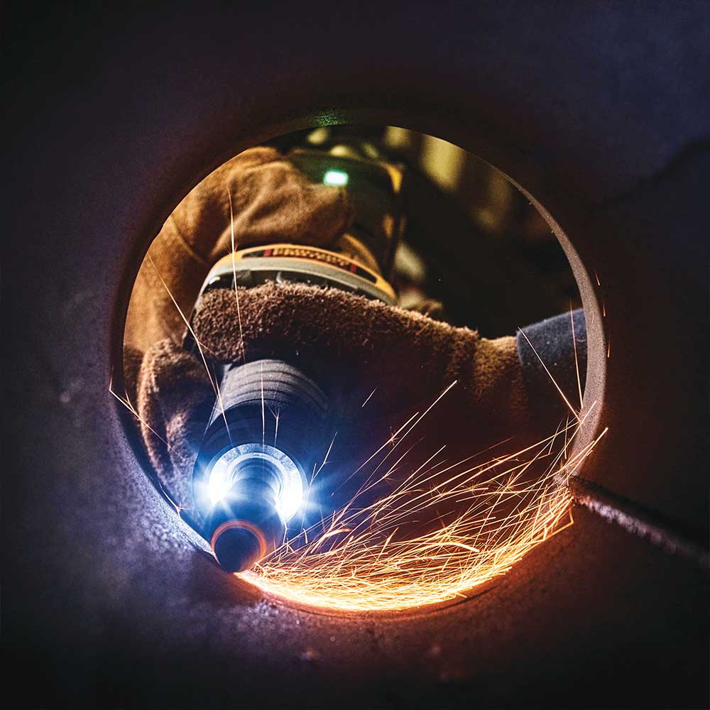 DeWALT DWE4997VS 2" 50mm Brushless Corded Paddle Switch Die Grinder w/ Lock-On