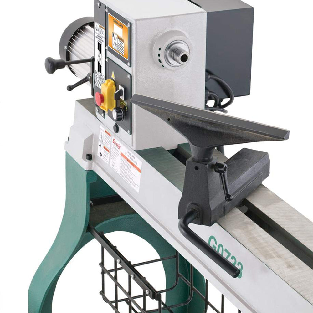 Grizzly G0733 18 Inch x 47 Inch Heavy Duty Wood Lathe
