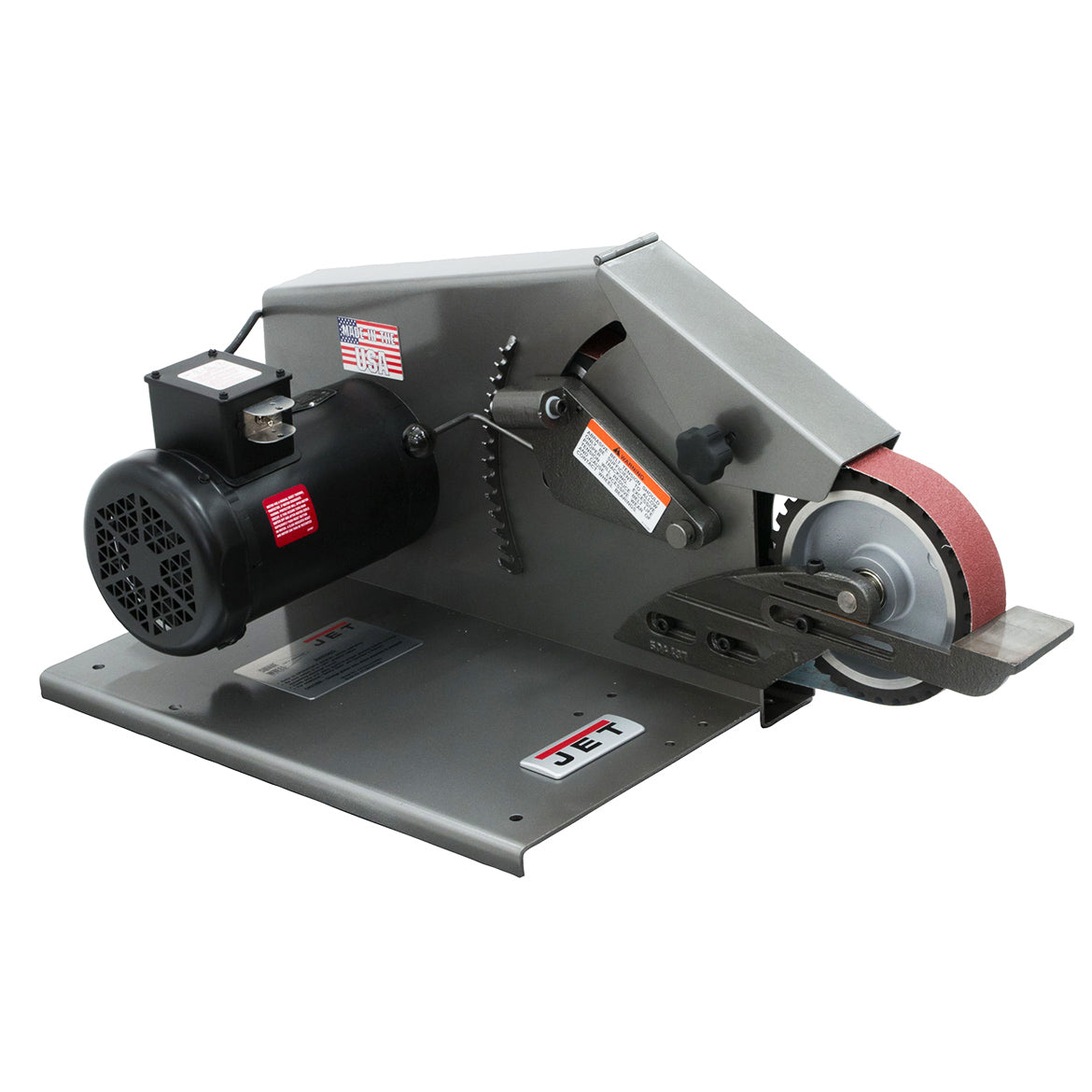 Jet J-4103 115V 1Ph Square Wheel Belt Grinder 2 x 72 577000