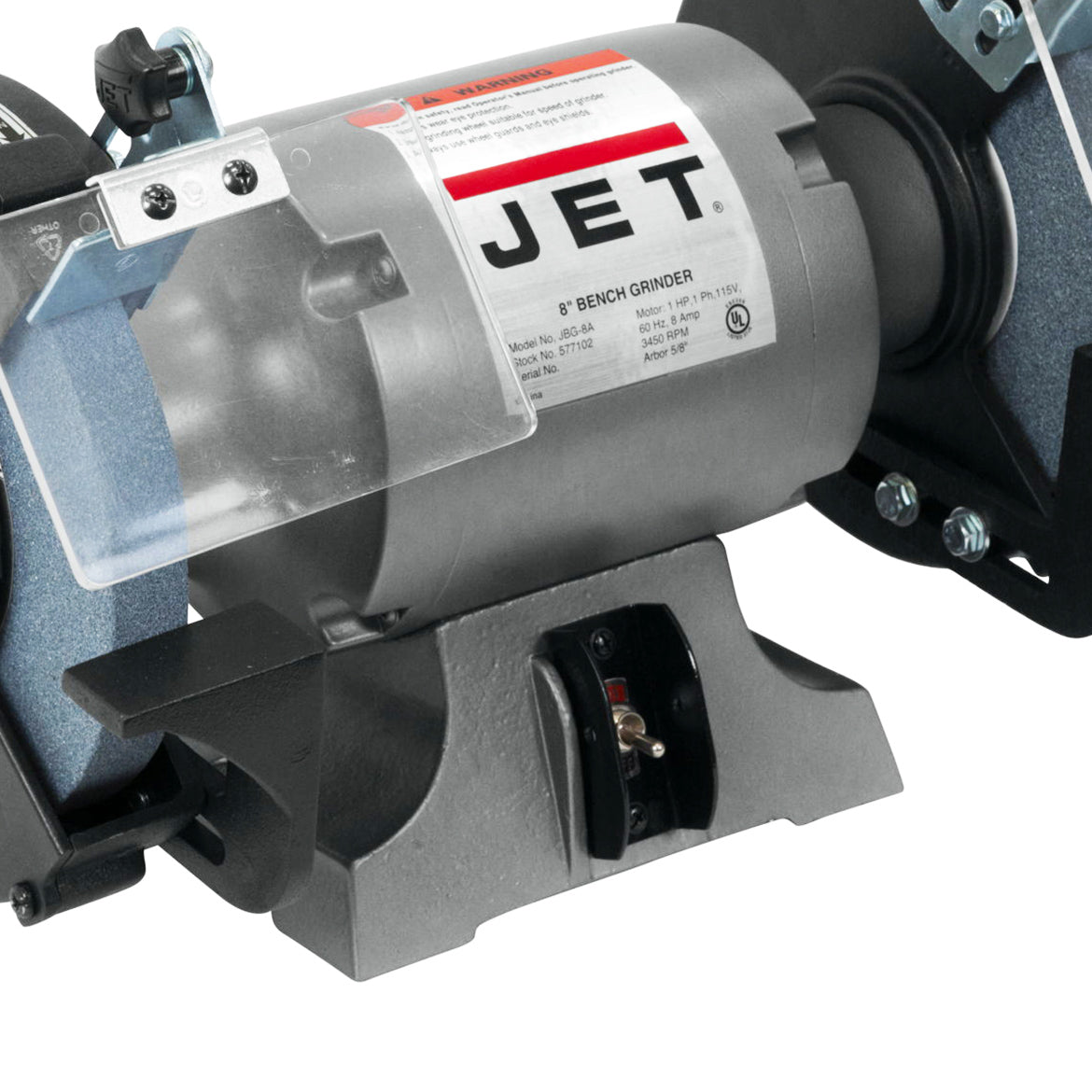 Jet JBG-8A 8" Shop Bench Grinder 577102