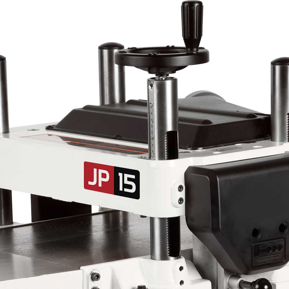 JET JWP-15BHH 240 Volt 15 Inch Floorstanding Helical Cutterhead Planer - 722155