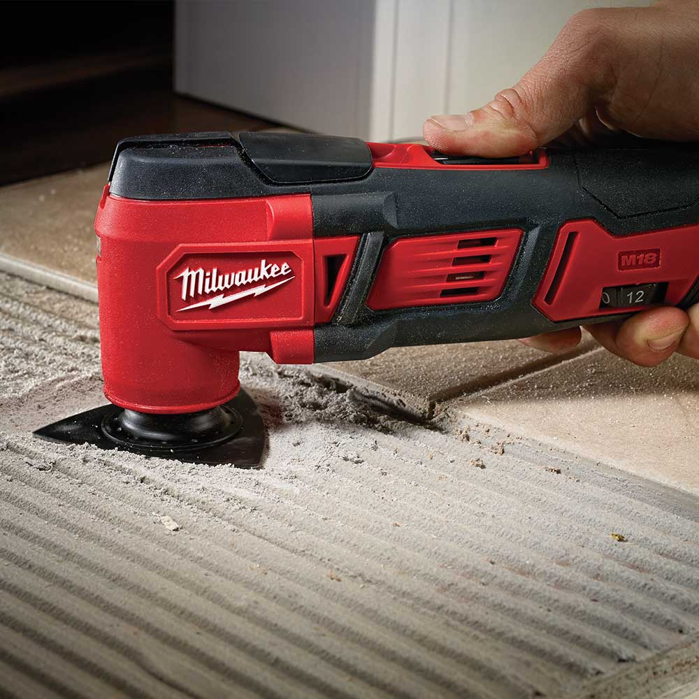 Milwaukee 2626-80 M18 18V Li-Ion Multi-Tool w/ Adapter - Reconditioned