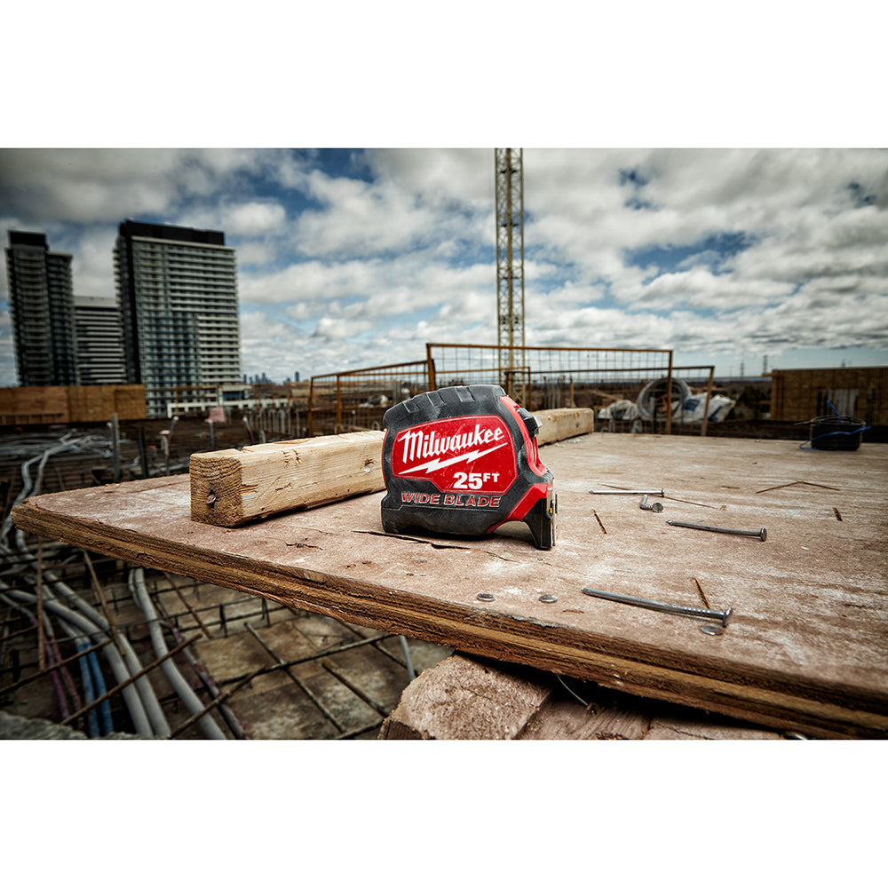 Milwaukee 48-22-0240 40' Wide Blade Tape Measure w/ Impact Resistant Frame