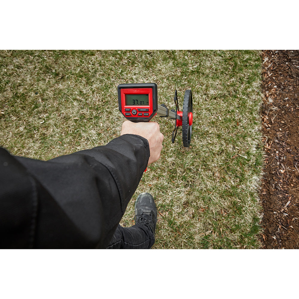 Milwaukee 48-22-5112 12" Digital Measuring Wheel w/ IP54 Backlit Screen