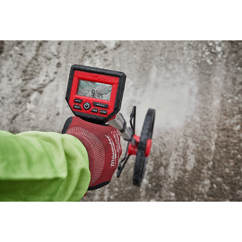 Milwaukee 48-22-5112 12" Digital Measuring Wheel w/ IP54 Backlit Screen