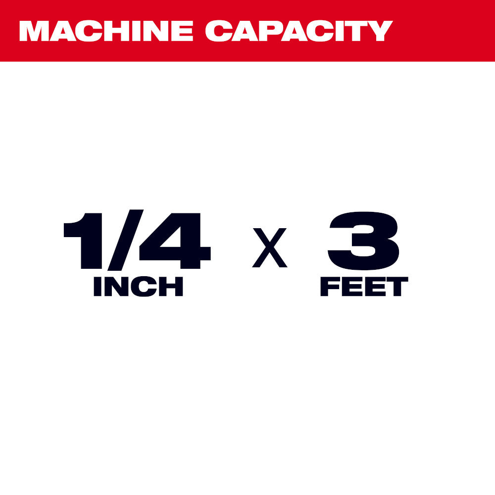 Milwaukee 48-22-5765 3' Toilet Auger w/ Extended Cable Head and Rubber Boot