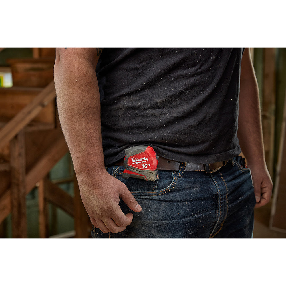 Milwaukee 48-22-6625 25-Foot Nylon Bond Blade Reinforced Frame Tape Measure