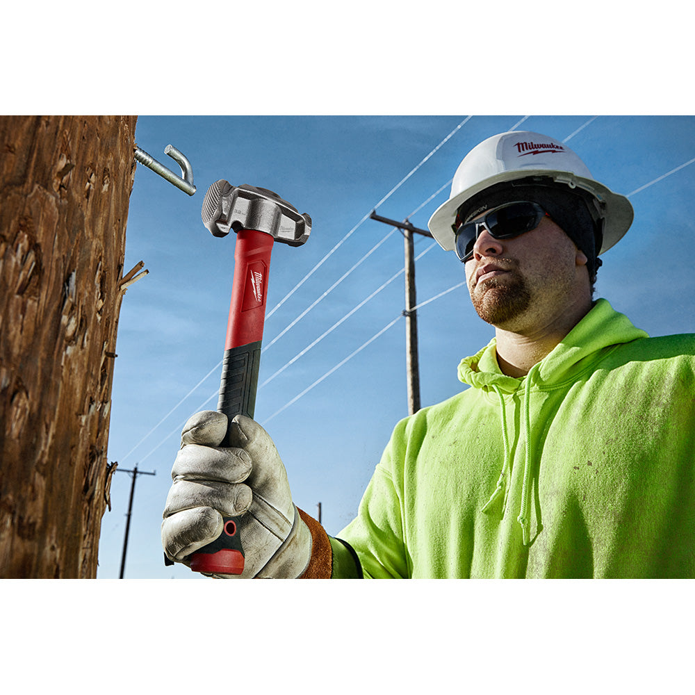 Milwaukee 48-22-9040 4 IN 1 Linemans Hammer w/ High Strength Fiberglass Handle