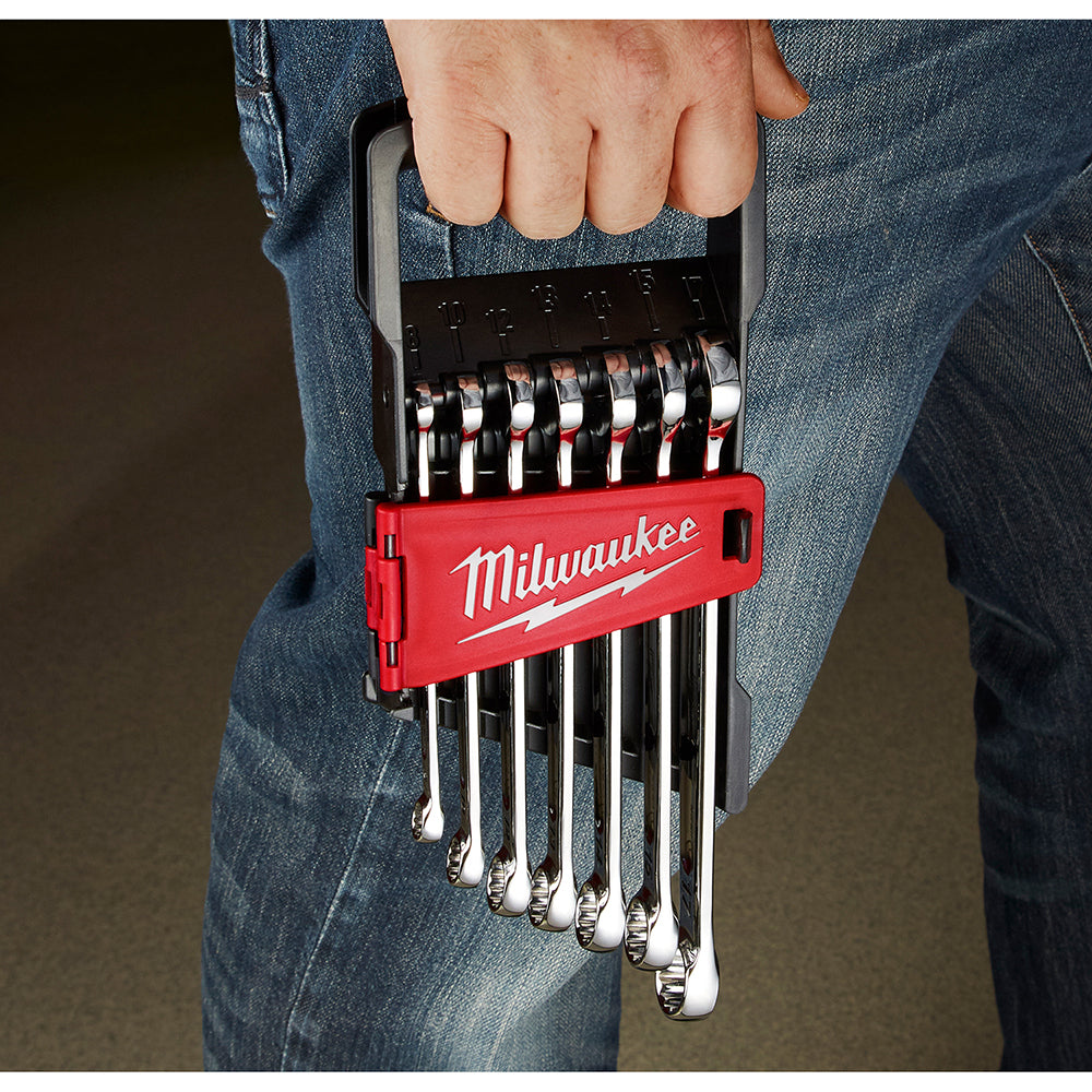 Milwaukee 48-22-9507 7-Piece Metric Open-End Combination Wrench Set