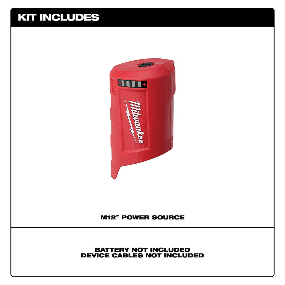 Milwaukee 49-24-2310 M12 FUEL 12V 2.1Ah On-Board Fuel Gauge Power Source