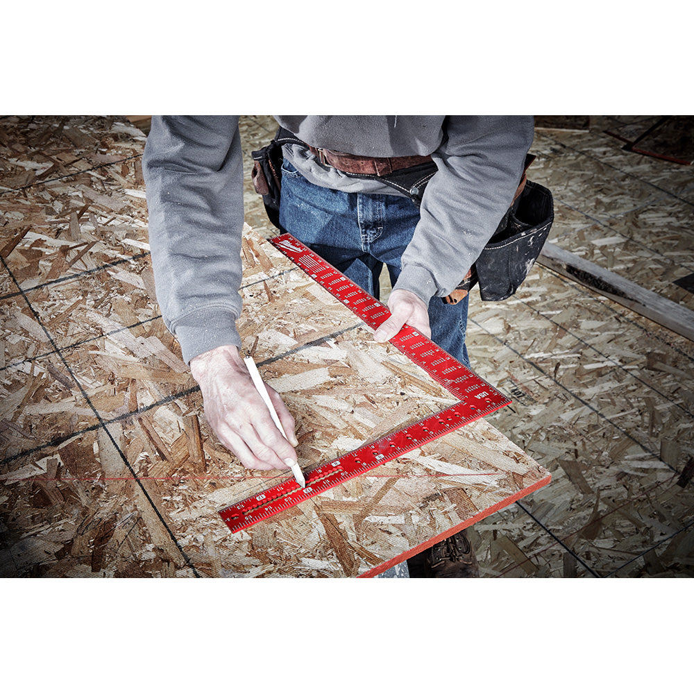 Milwaukee MLSQ024 16" x 24" Aluminum Durable Framing Square