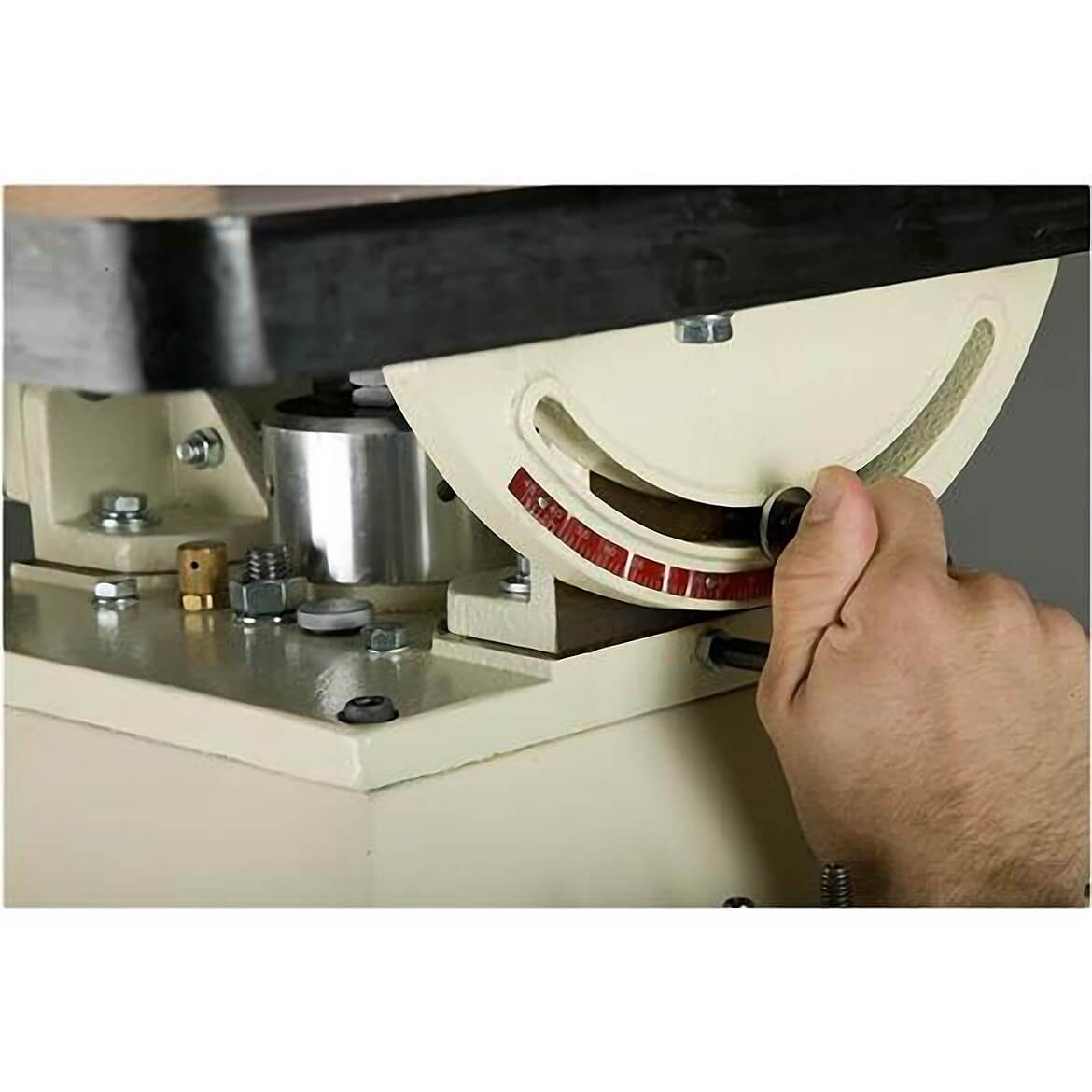 Shop Fox W1686 1 Hp Oscillating Spindle Sander Cabinet Style with Table Inserts