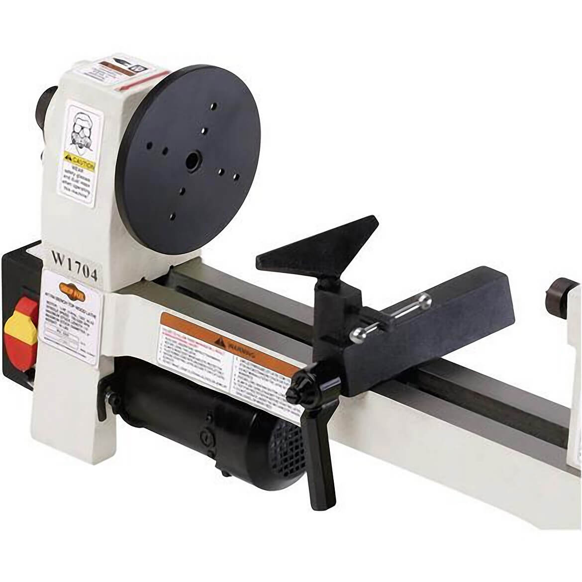 Shop Fox W1704 8X13" Bench-Top Wood Lathe w/ Infinitely Variable Speed Control