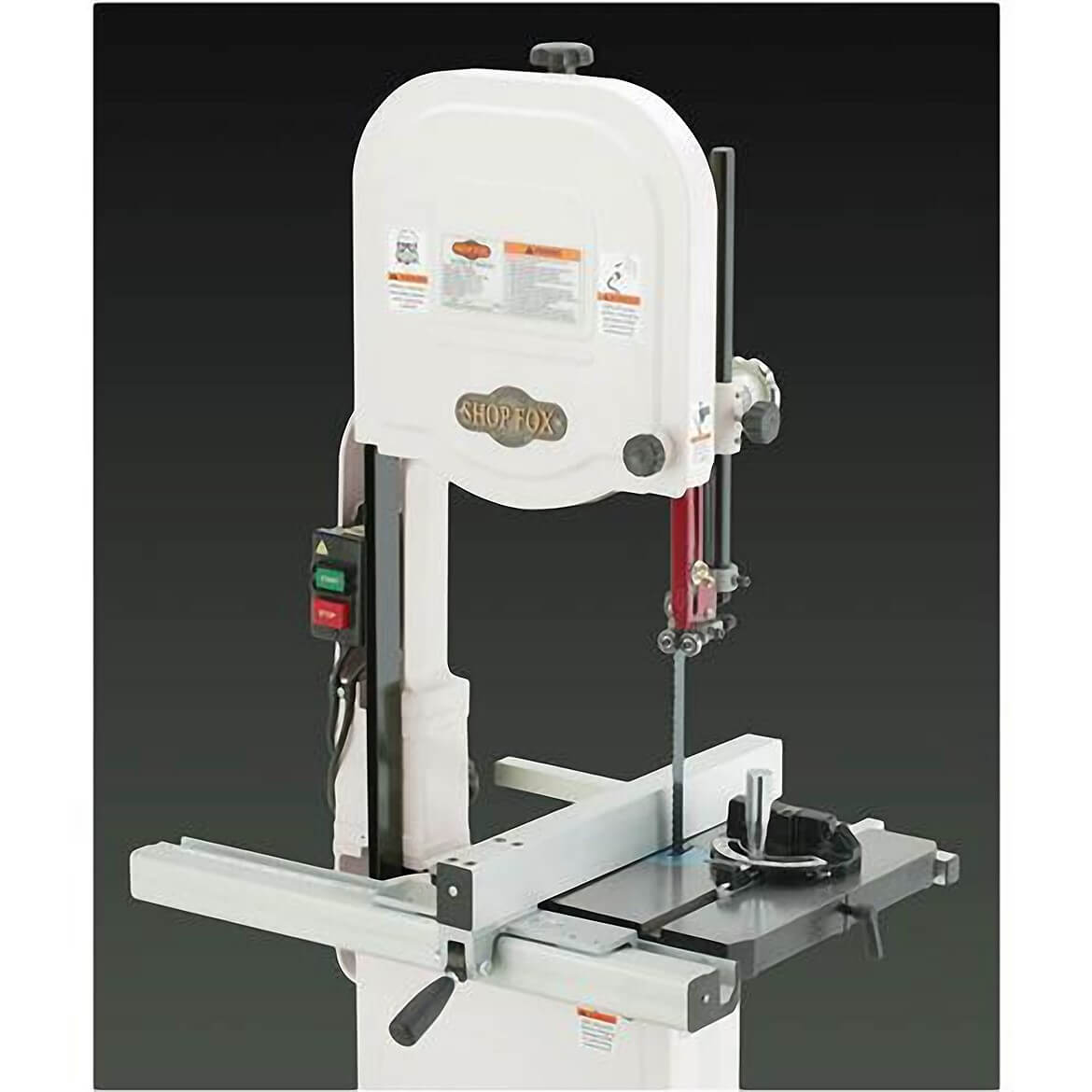 Shop Fox W1706 1 Hp 14" Bandsaw w/ Extruded Aluminum Fence/Rails & Cabinet Stand