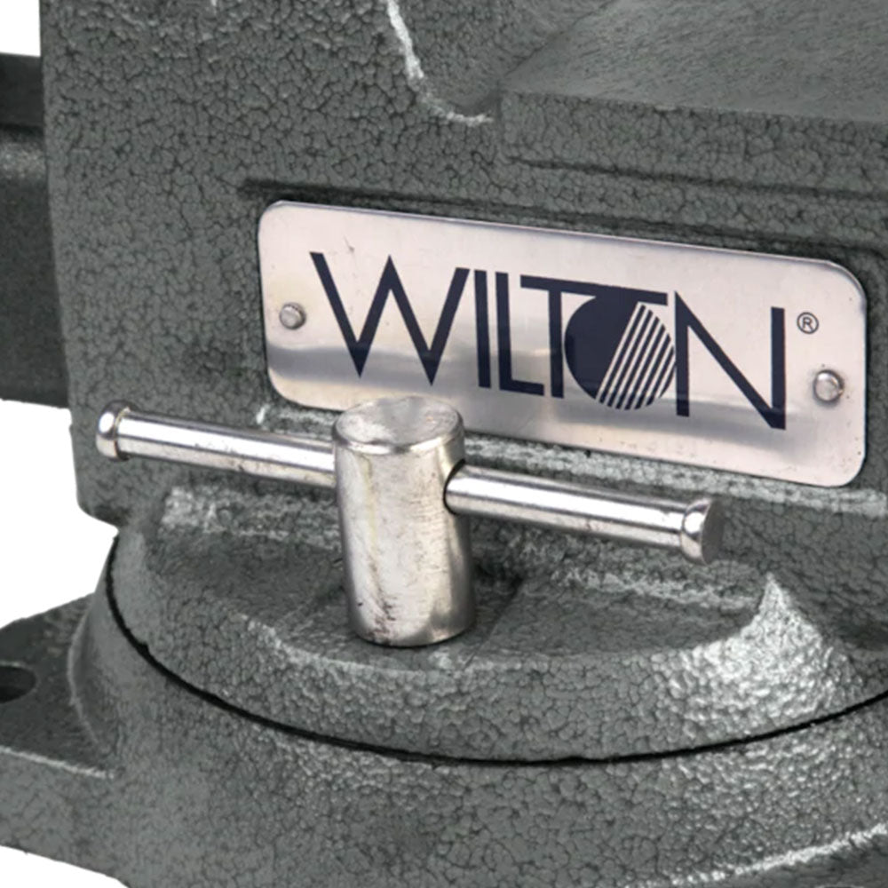 Wilton 21300 744 4" Jaw Heavy Duty Large Mechanics Vise w/ Swivel Base
