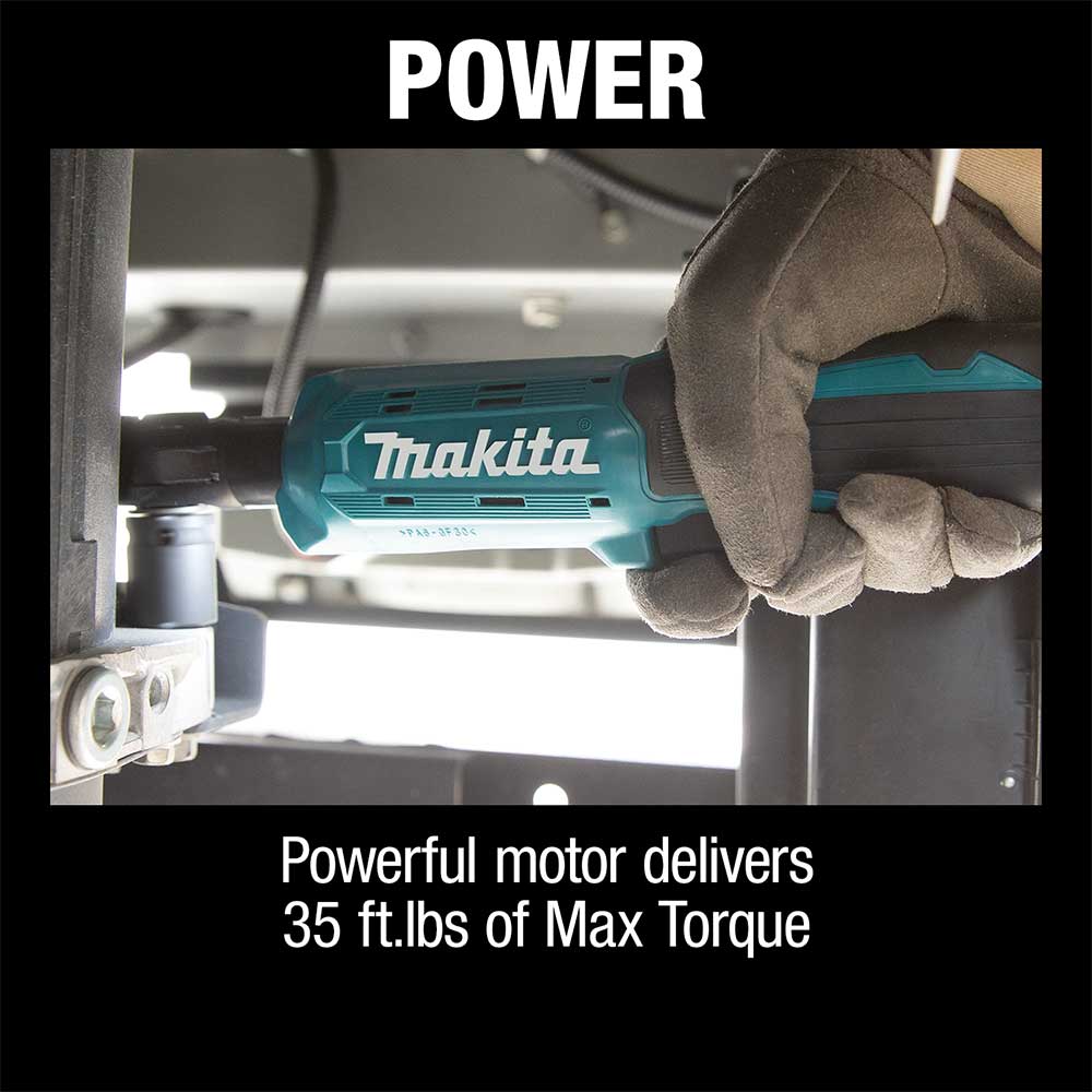 Makita XRW01SR1 18V LXT 3/8"-1/4" Square Drive Li-Ion Cordless Ratchet Kit
