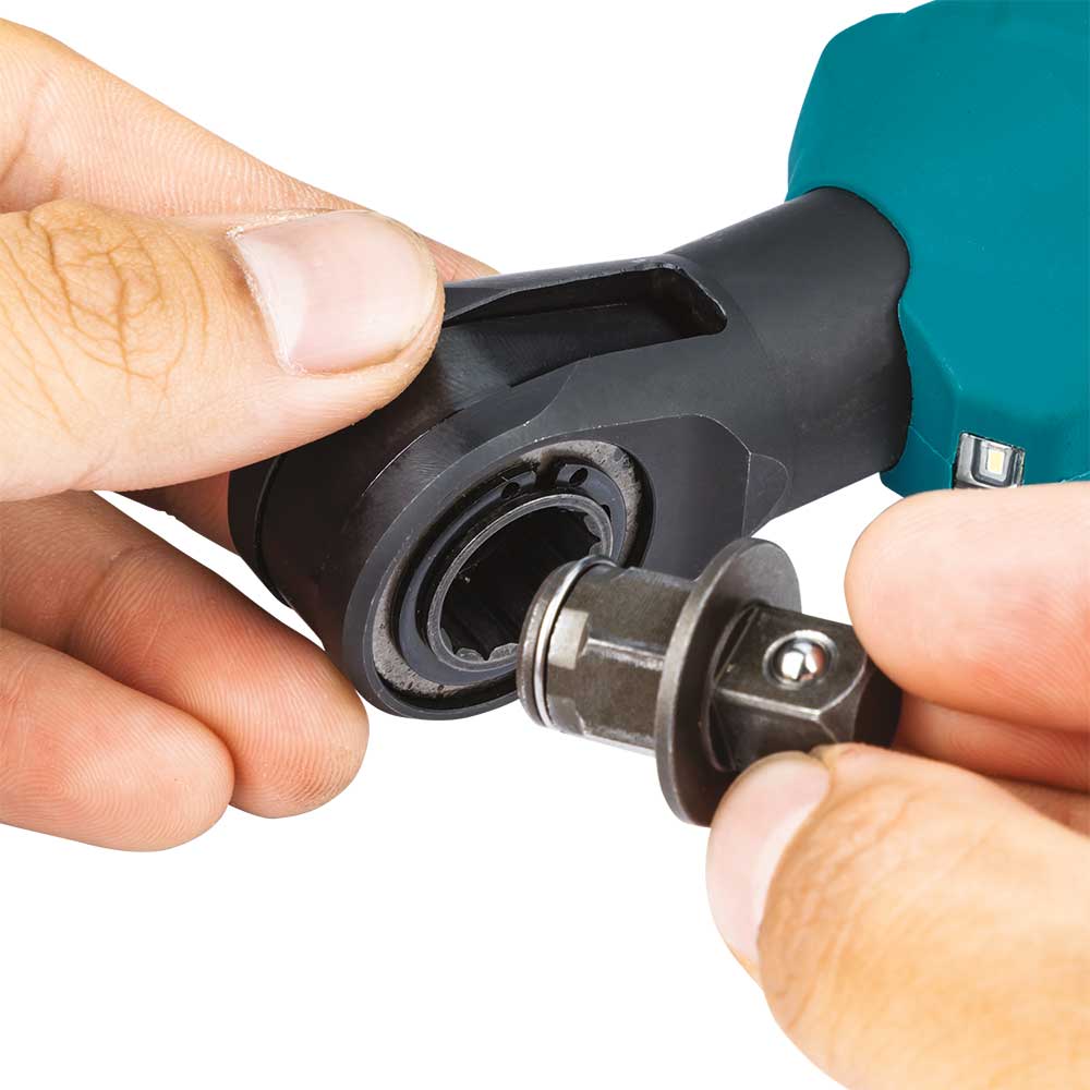 Makita XRW01SR1 18V LXT 3/8"-1/4" Square Drive Li-Ion Cordless Ratchet Kit