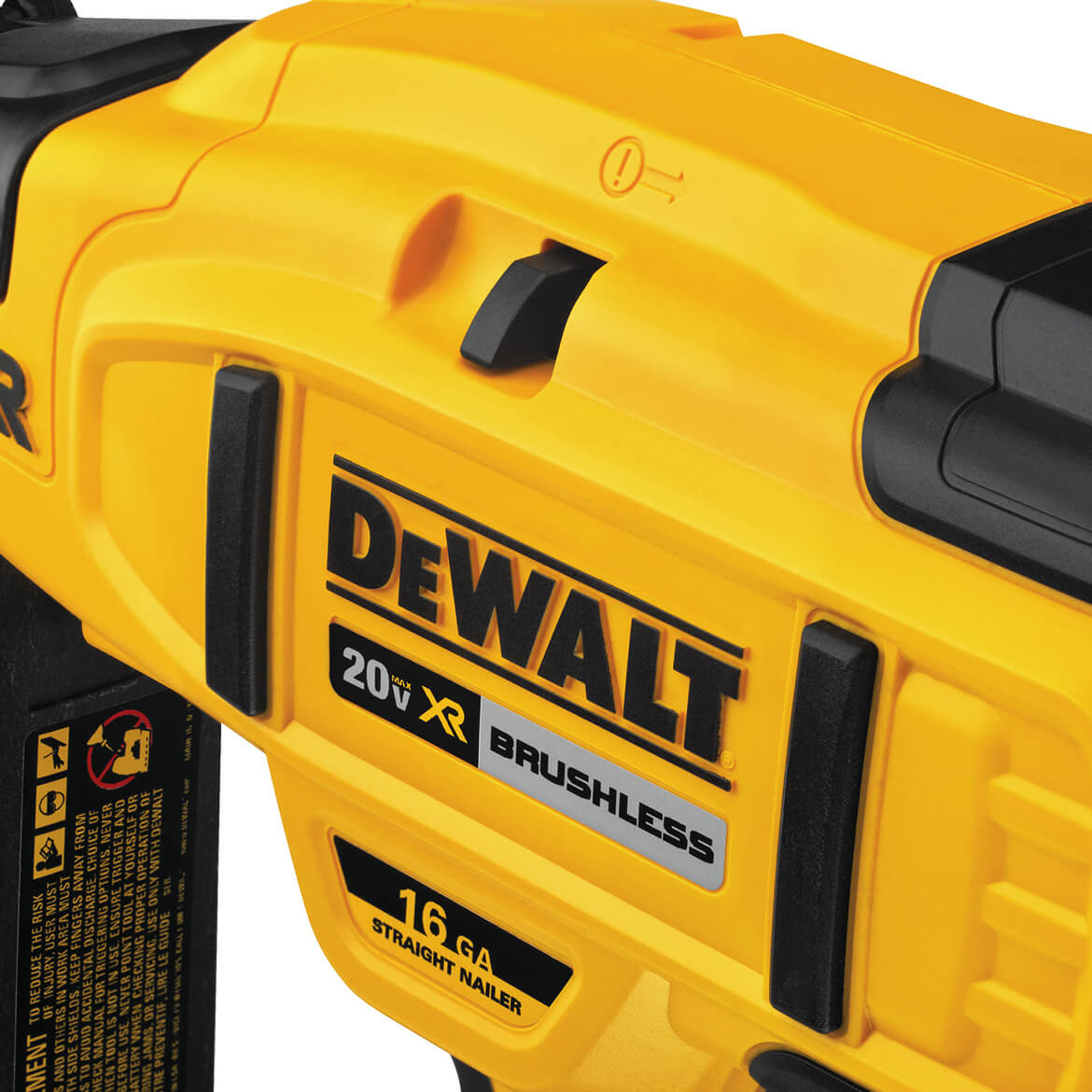 DeWALT DCN662D1 20V MAX XR 16-Gauge 2.0Ah Cordless Straight Finish Nailer Kit