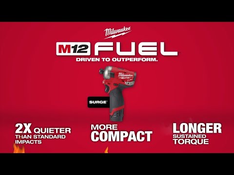 Milwaukee 2551-20 M12 FUEL SURGE 1/4 Inch Hex Hydraulic Driver - Bare Tool
