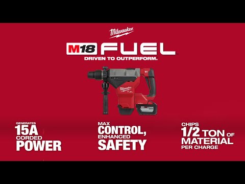 Milwaukee 2718-22HD M18 FUEL 18V 1-3/4 Inch SDS MAX Rotary Hammer ONE KEY Kit