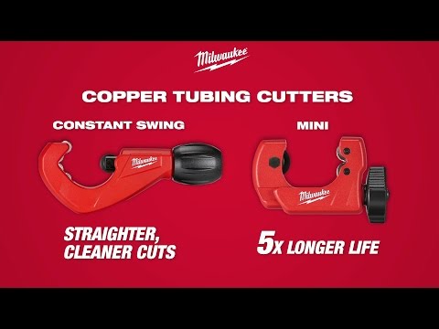 Milwaukee 48-22-4251 1" Mini Copper Tubing Cutter w/ 1/8" - 1-1/8" Cut Capacity