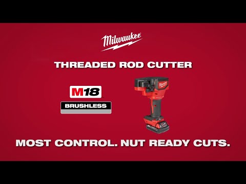 Milwaukee 2872-20 M18 18V 1/2 Inch Brushless Threaded Rod Cutter, Bare Tool