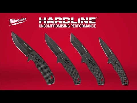 Milwaukee 48-22-1998 3” HARDLINE Serrated Blade Pocket Knife