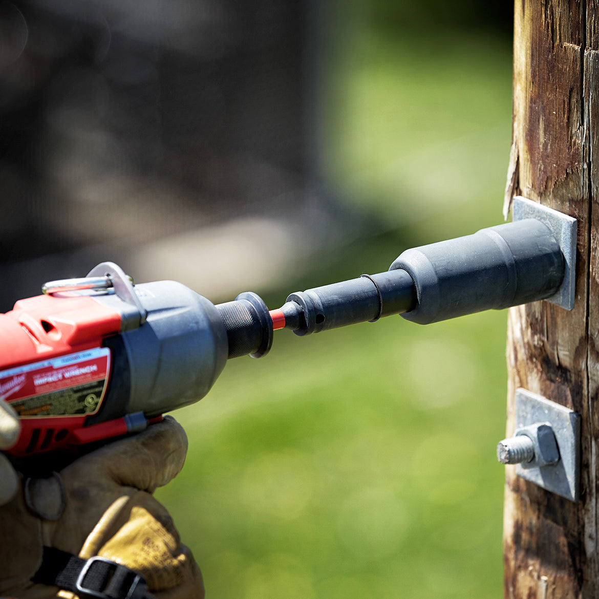 Milwaukee 49-66-5101 3-in-1 Shockwave Linemans Distribution Utility Socket
