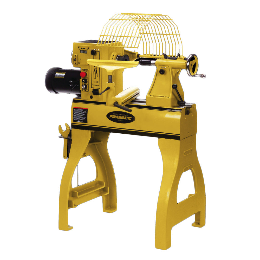 Powermatic PM2020 2-Hp 220V Short Bed Variable Speed Lathe w/ Sliding Headstock