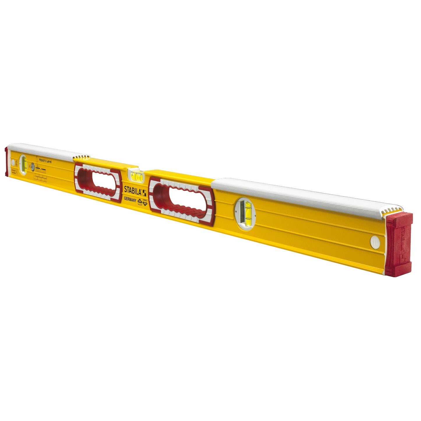 Stabila 196-2K 48" Mason's Level with Blow Shield Striking Surface - 36448