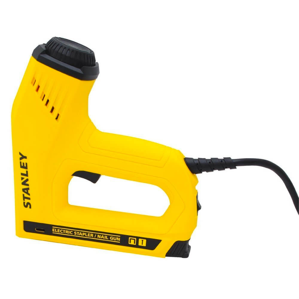 Stanley TRE550 Heavy-Duty Quick Jam Clear Electric Staple/Brad Nail Gun