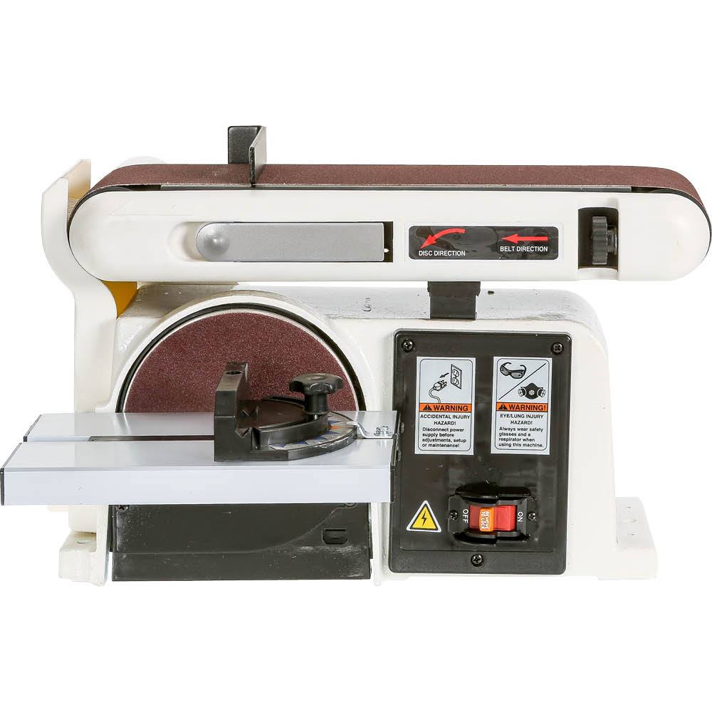 Shop Fox W1855 4 x 36-Inch 1/2 HP Horizontal/Vertical Belt Sander w/ 6-Inch Disc