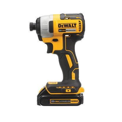 DeWALT DCF787C1 20V MAX Variable Speed Brushless Cordless Impact Driver Kit