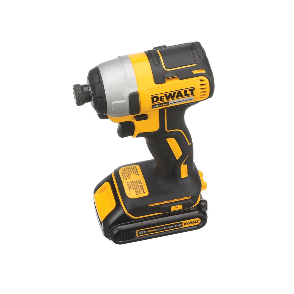 DeWALT DCF787C1 20V MAX Variable Speed Brushless Cordless Impact Driver Kit