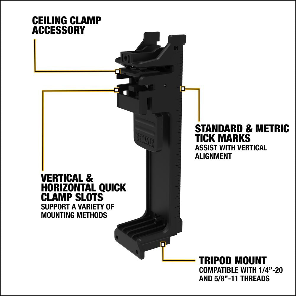DeWALT DCLE34031D1 20V 3 x 360 Green Horizontal Line Laser Kit