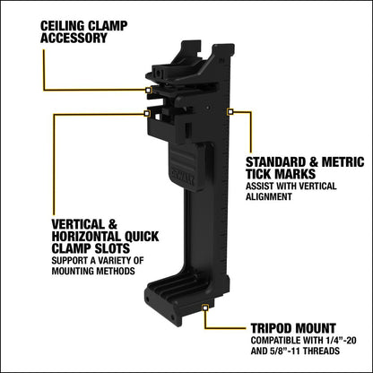 DeWALT DCLE34031D1 20V 3 x 360 Green Horizontal Line Laser Kit
