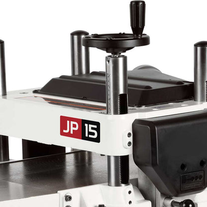 JET JWP-15BHH 240 Volt 15 Inch Floorstanding Helical Cutterhead Planer - 722155