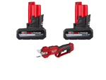 Milwaukee 2534-20x5 M12 12V Cordless Prunning Shears w/ 2 - M12 5AH Batteries