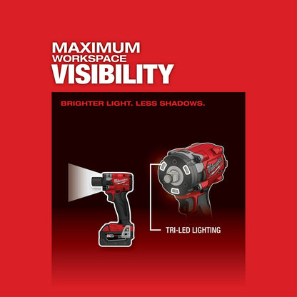 Milwaukee 2855-20 M18 FUEL 18V 1/2" Impact Wrench w/Friction Ring -Bare Tool