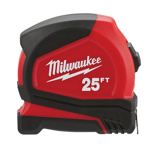 Milwaukee 48-22-6625 25-Foot Nylon Bond Blade Reinforced Frame Tape Measure