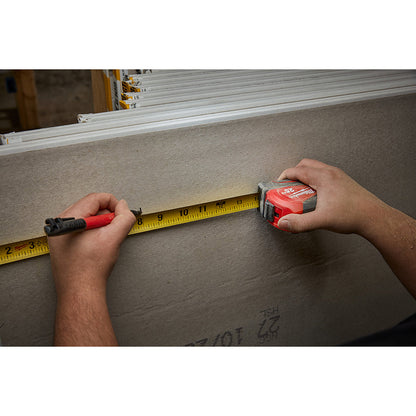 Milwaukee 48-22-6625 25-Foot Nylon Bond Blade Reinforced Frame Tape Measure