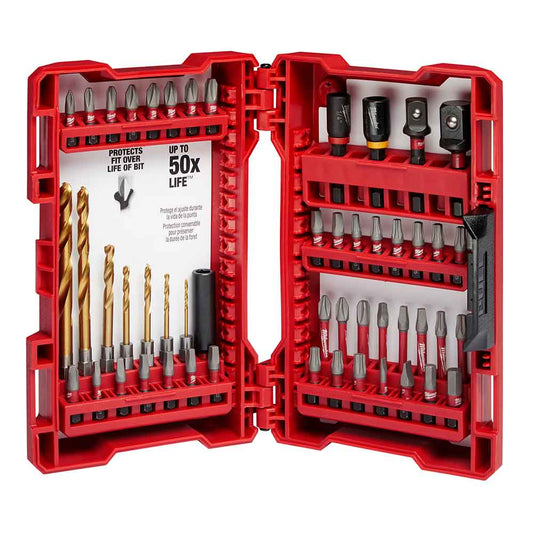 Milwaukee 48-32-4013 Shockwave Impact Duty Drill and Driver Bit Set, 50pc