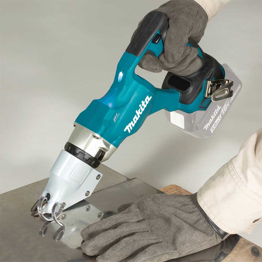 Makita XSJ03Z 18V LXT 14 Gauge Li-Ion Brushless Straight Shear - Bare Tool