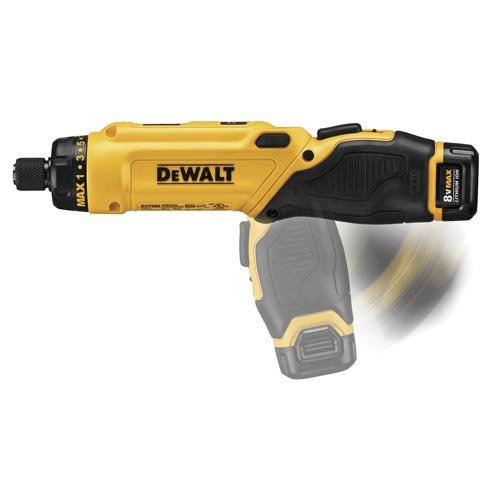 DeWALT DCF680N2 8V MAX 1/4" Hex Gyroscopic Screwdriver Driver Tool