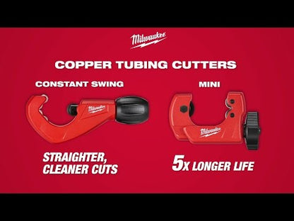 Milwaukee 48-22-4251 1" Mini Copper Tubing Cutter w/ 1/8" - 1-1/8" Cut Capacity